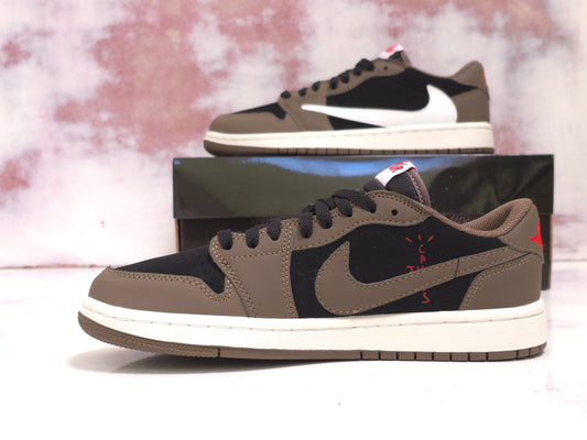 JRDN JUMPMAN JACK TRAVIS SCOTT LOW R1 RETRO 1 MOCHA