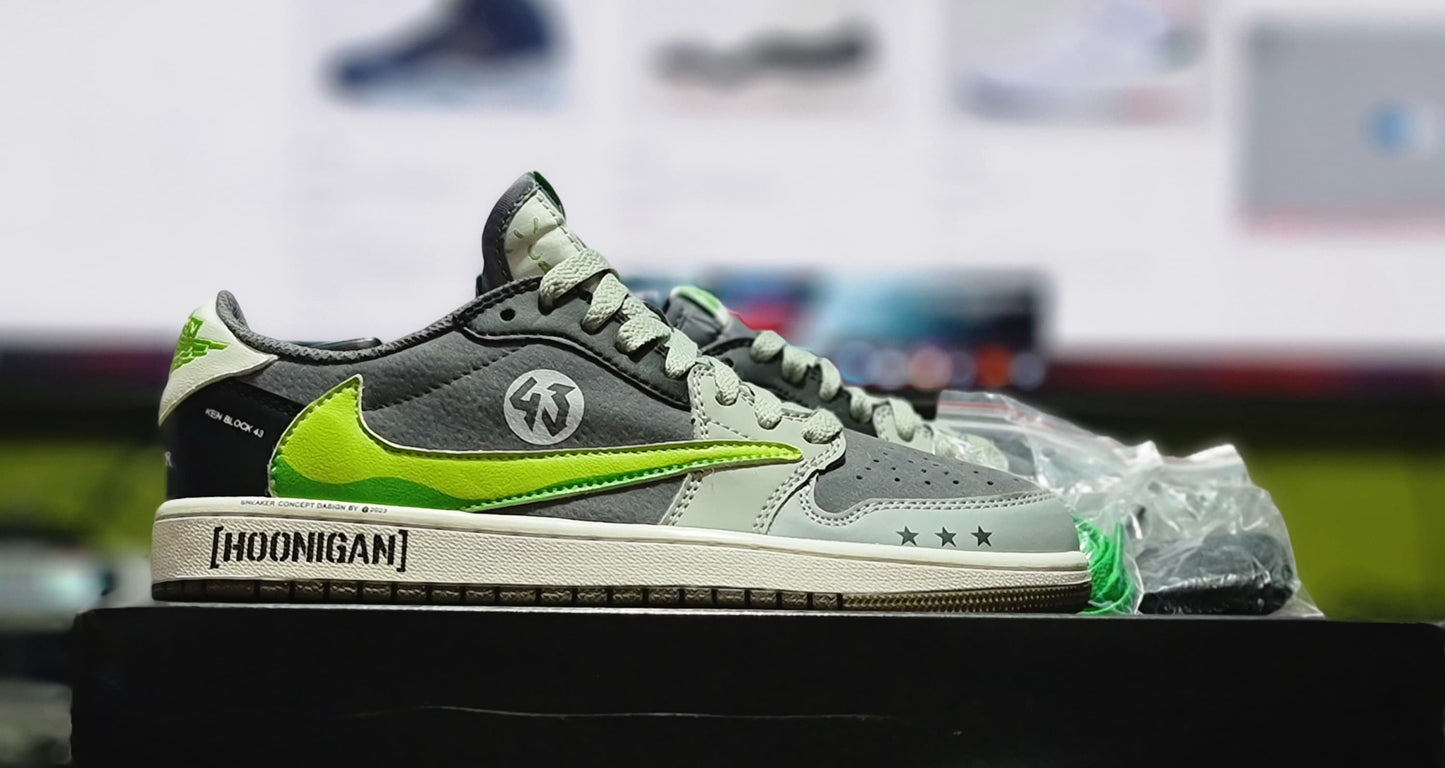 NKE JRND 1 LOW KEN 1965 Ford Mustang "Hoonicorn" ENERGY MONSTER