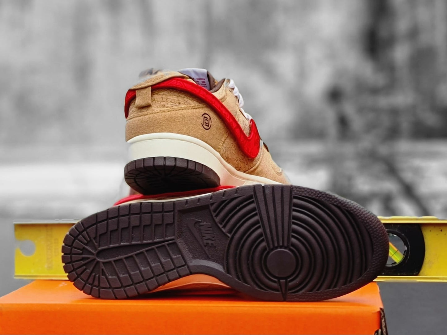 NKE SB DUNK LOW CLOT CORK 20TH