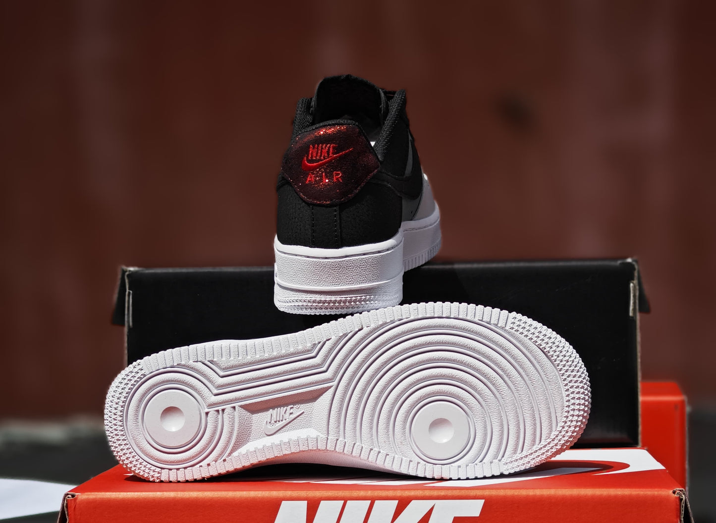 NKE AIR FORCE 1 SMOKE GREY
