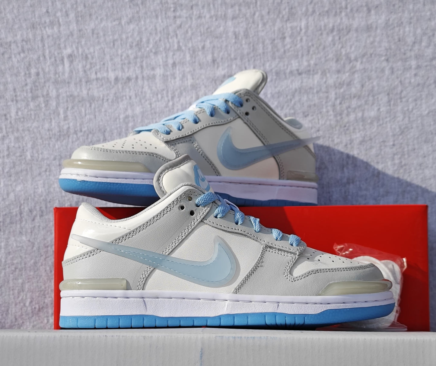 NKE AMBUSH SB DUNK LOW LIGHT GREY