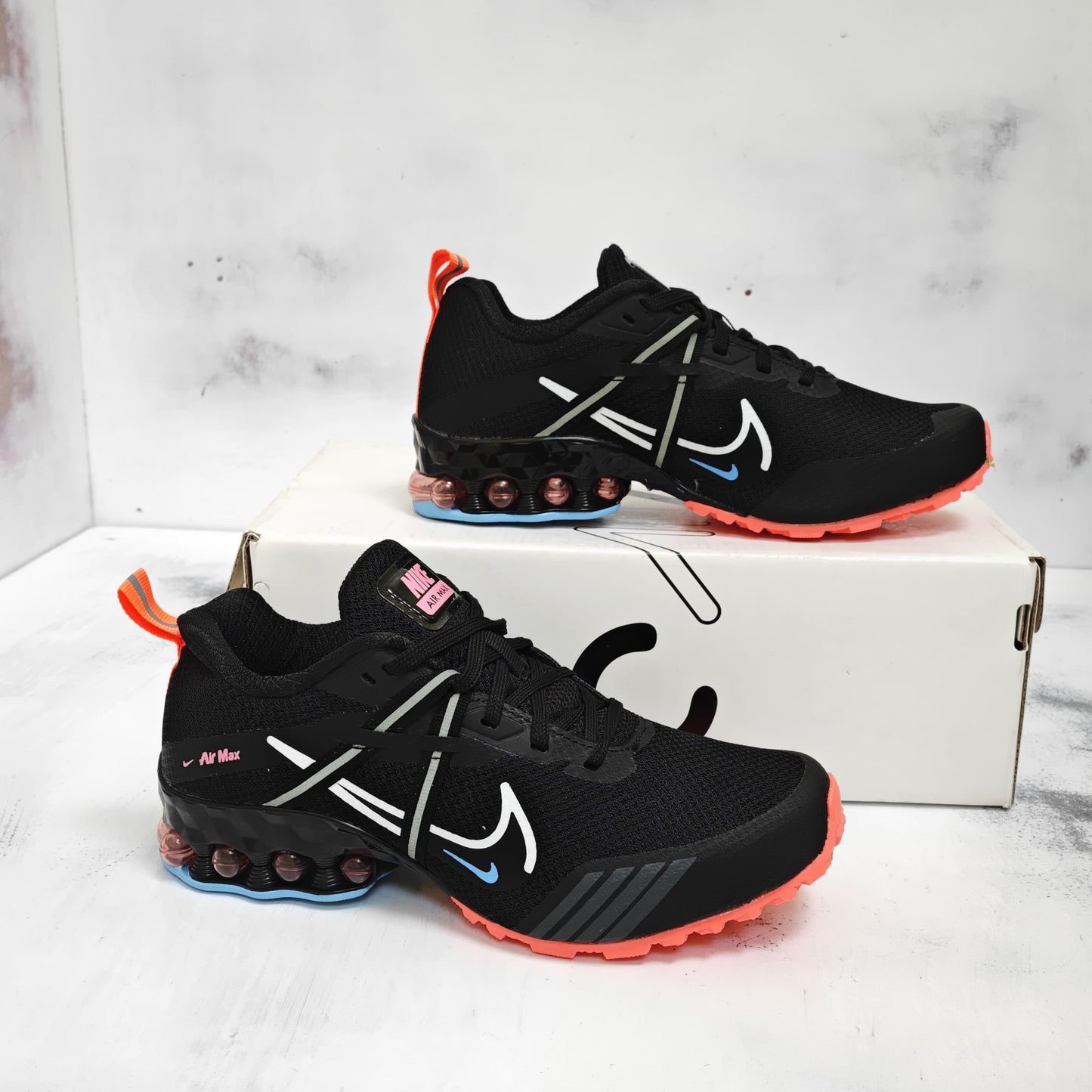 NKE SHOX AIR CANICAS BLACK & PINK