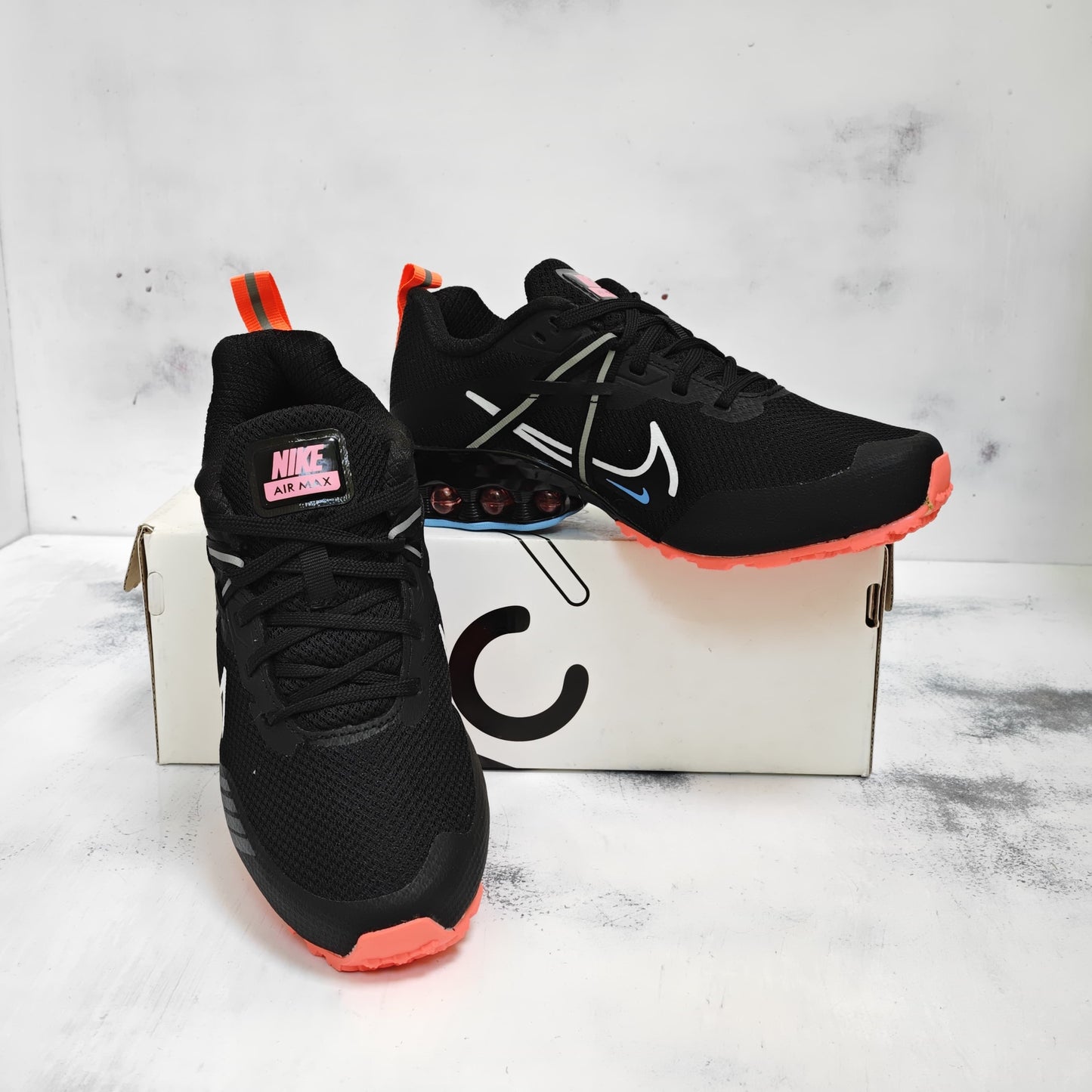 NKE SHOX AIR CANICAS BLACK & PINK