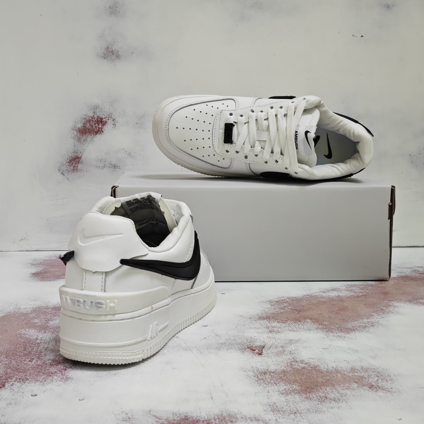 NKE FORCE LOW AMBUSH WHITE & BLACK