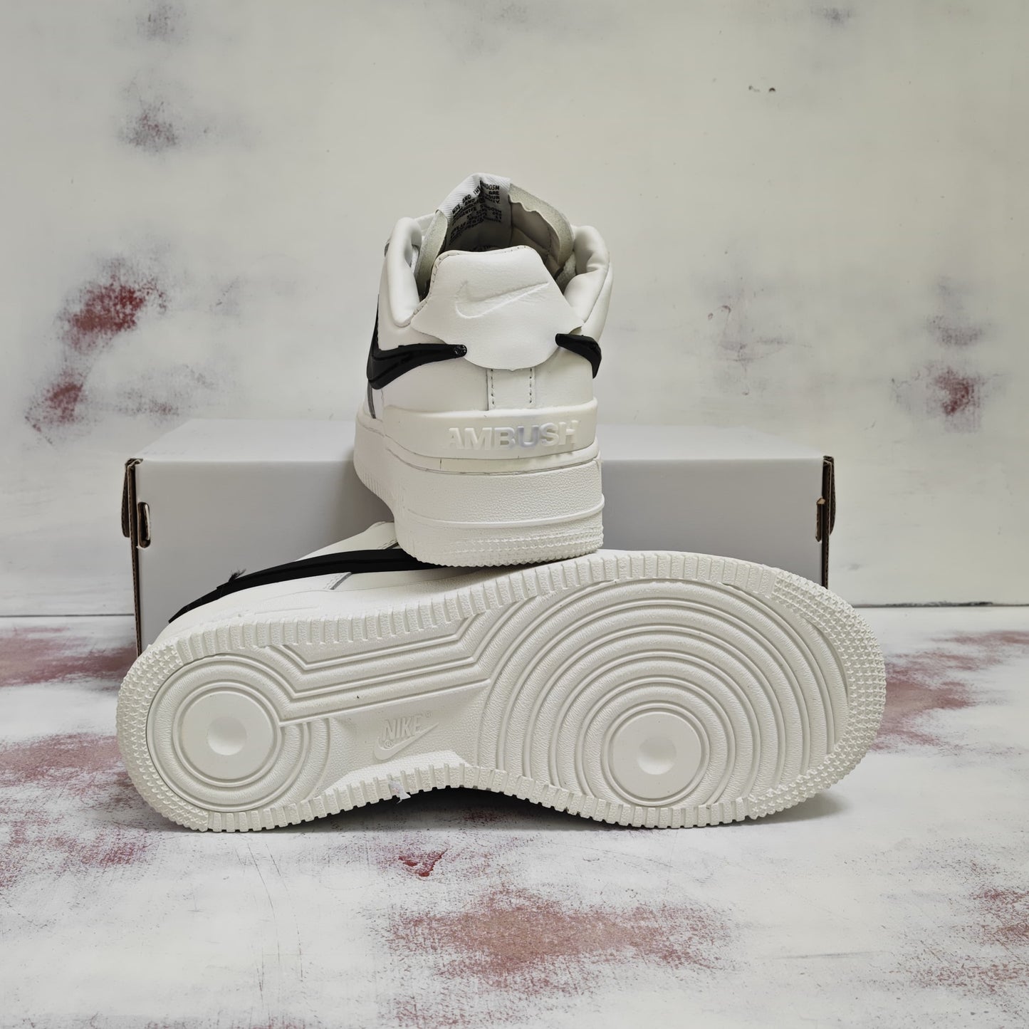 NKE FORCE LOW AMBUSH WHITE & BLACK
