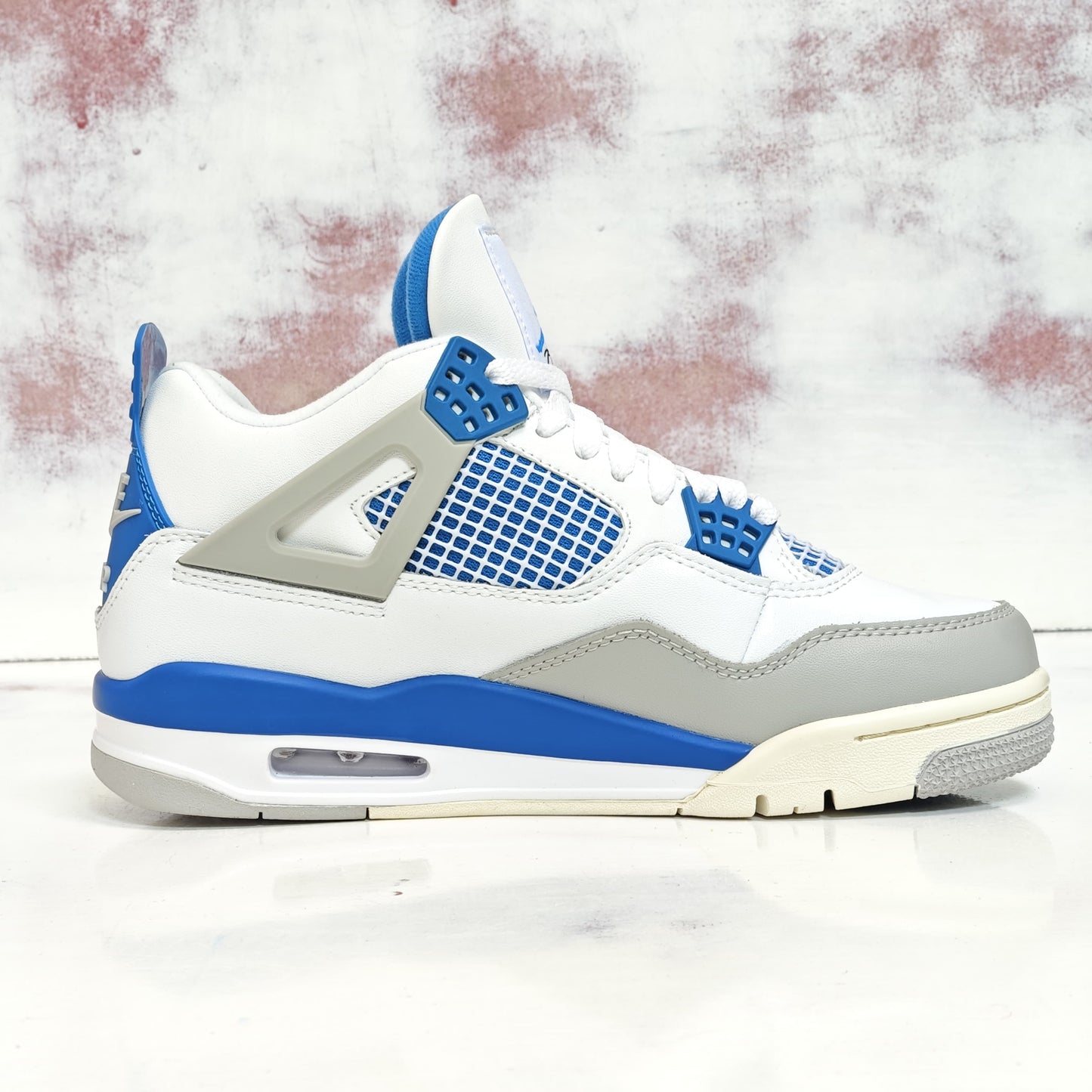 JRDN RETRO 4 MILITARY BLUE INDUSTRIAL