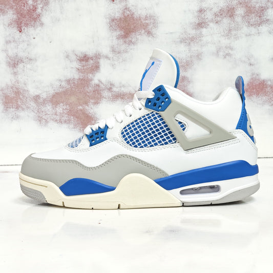 JRDN RETRO 4 MILITARY BLUE INDUSTRIAL