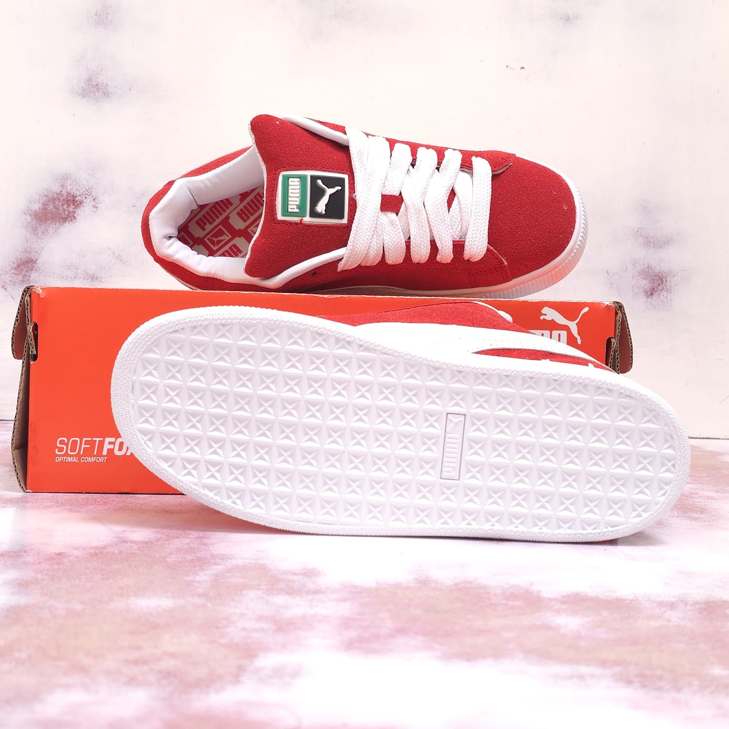 PMA SUEDE XLG RED