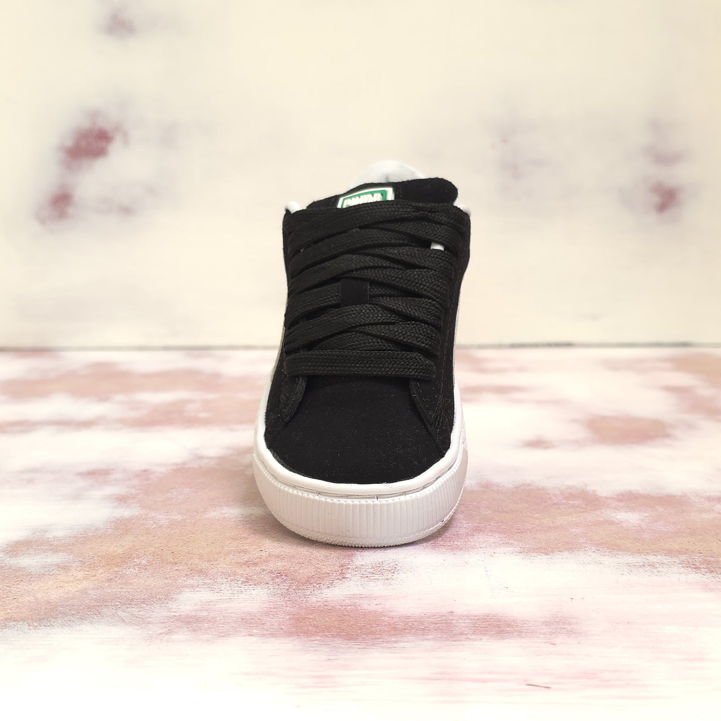 PMA SUEDE XLG BLACK & WHITE KIDS