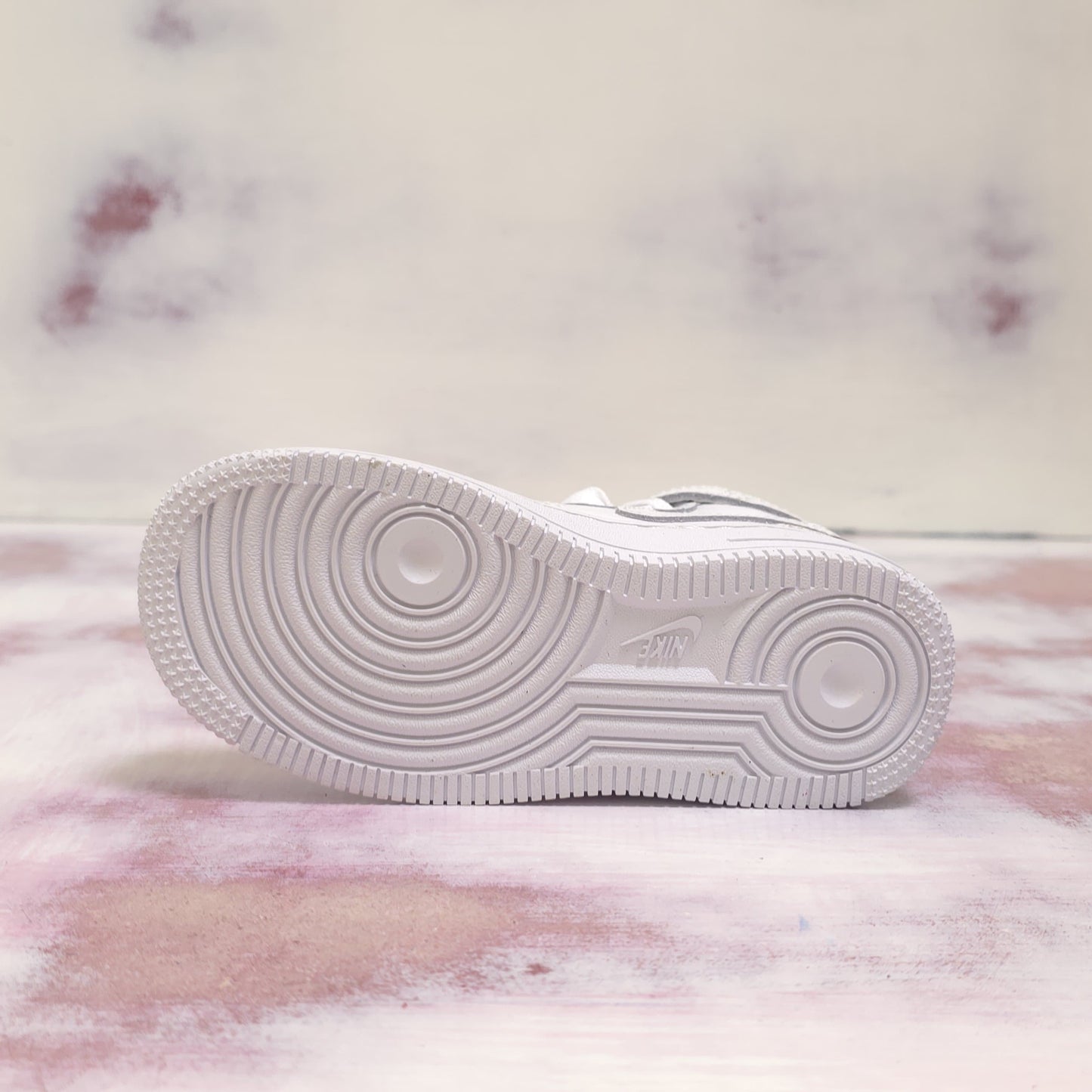 NKE AIR FORCE ONE MID WHITE BOTA FORCE KIDS