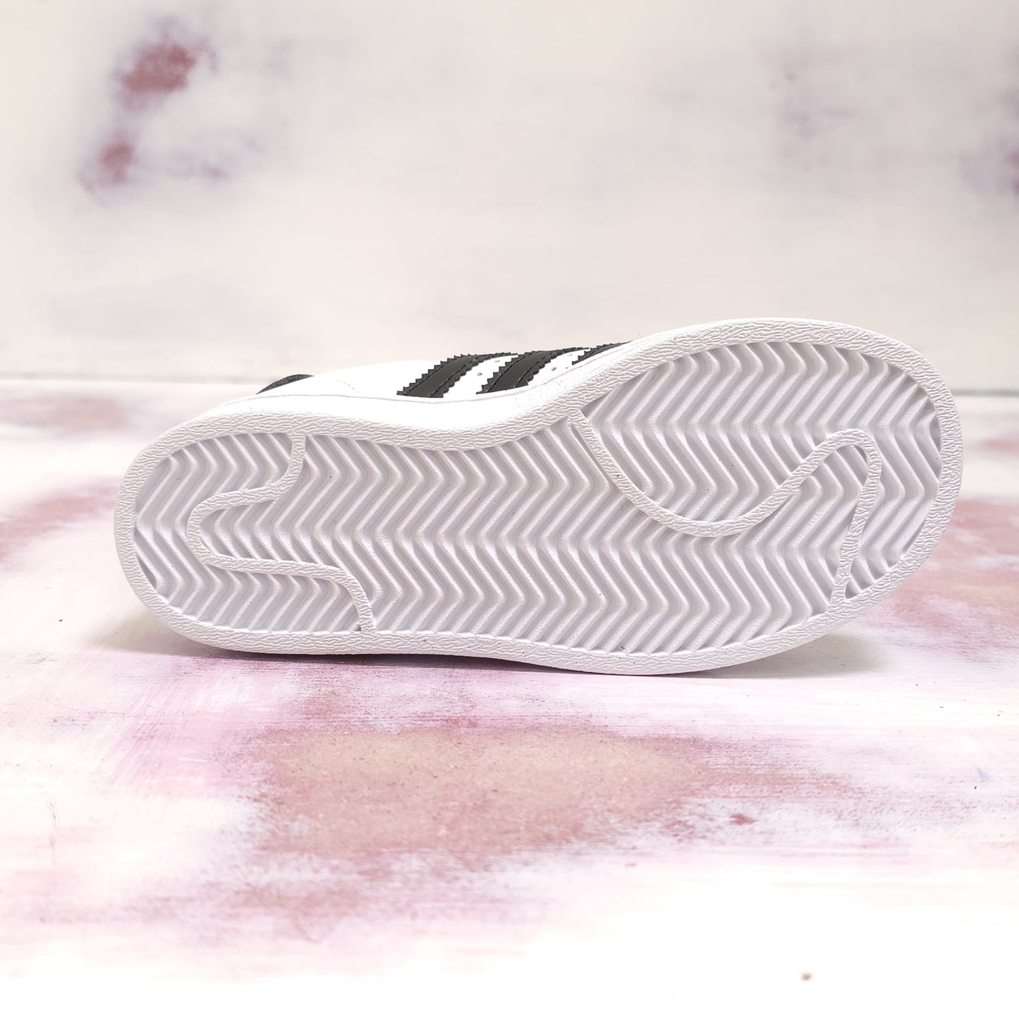 ADDS CONCHA SUPERSTAR OG WHITE & BLACK KIDS