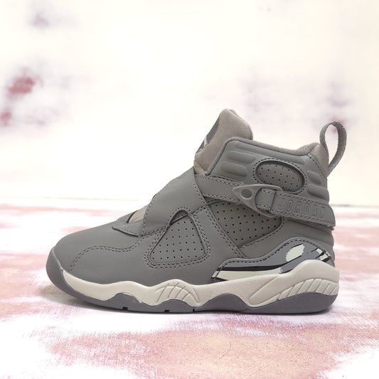 JRDN AIR RETRO 8 WOLF GREY
