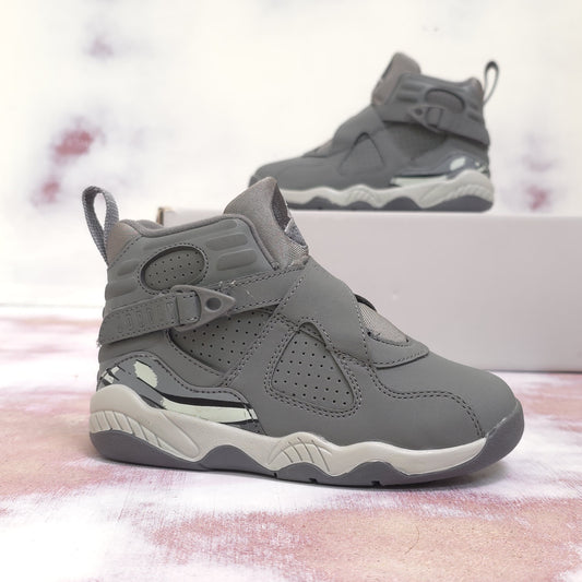 JRDN AIR RETRO 8 WOLF GREY