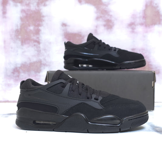 JRDN AIR RETRO 4 LOW 4RM BLACKOUT