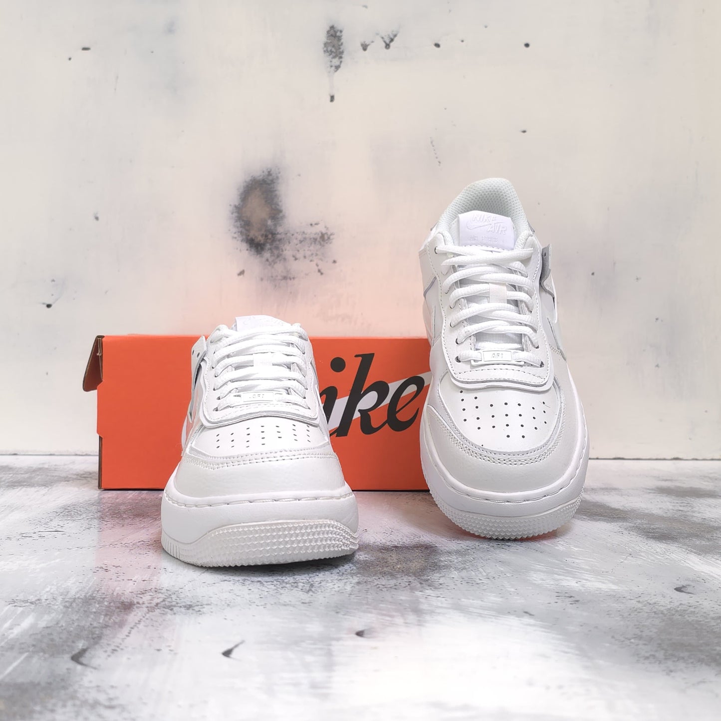 NKE AIR FORCE SHADOW WHITE