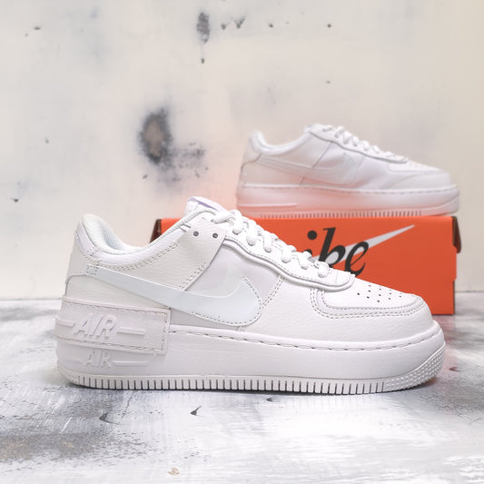 NKE AIR FORCE SHADOW WHITE