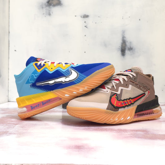 NKE LEBRON 18 COYOTE VS CORRECAMINOS