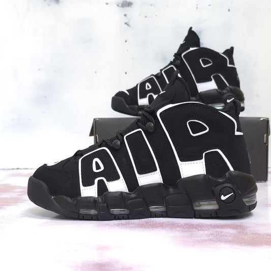 NKE UPTEMPO PIPEN BLACK AND WHITE