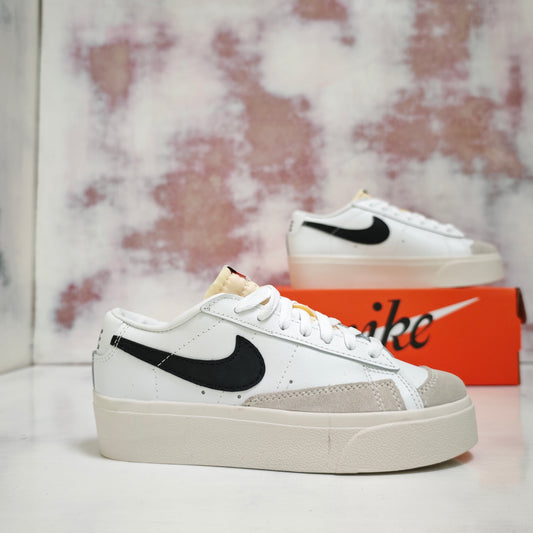 NKE BLAZER PLATFORM COLORS OG BLANCO