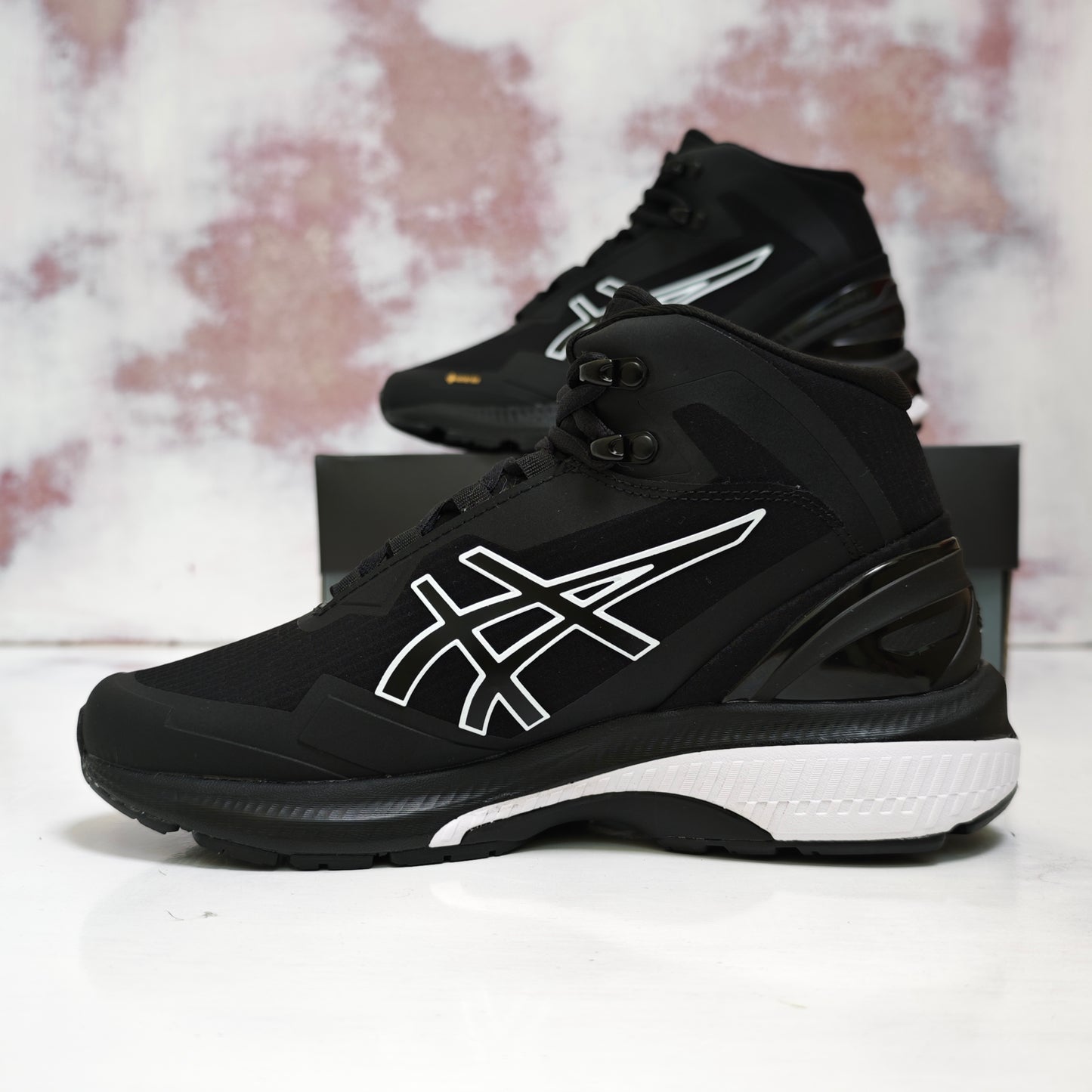 ASCS GEL KAYANO 27 MID NEGRO