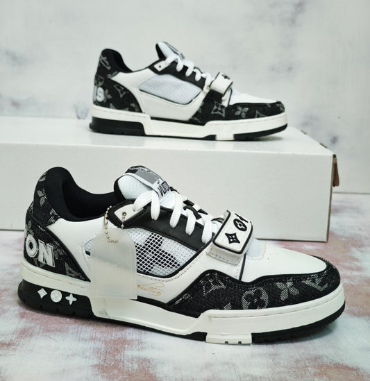 LV TRAINER PANDA DENIM