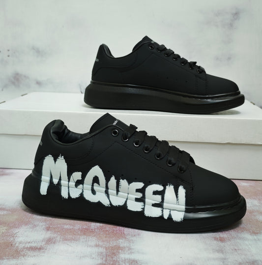 ALEXANDERR MC QUEEN GRAFITTI BLACK