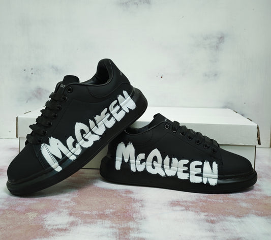 ALEXANDERR MC QUEEN GRAFITTI BLACK