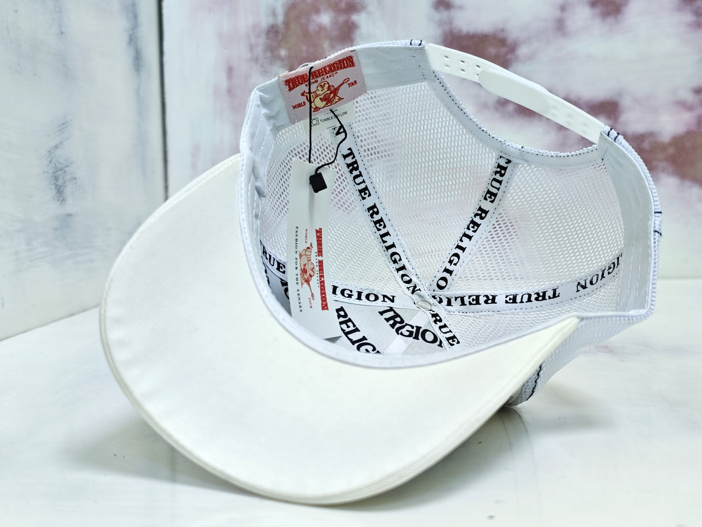 TRUCKER HAT TRUE RELIGION WHITE