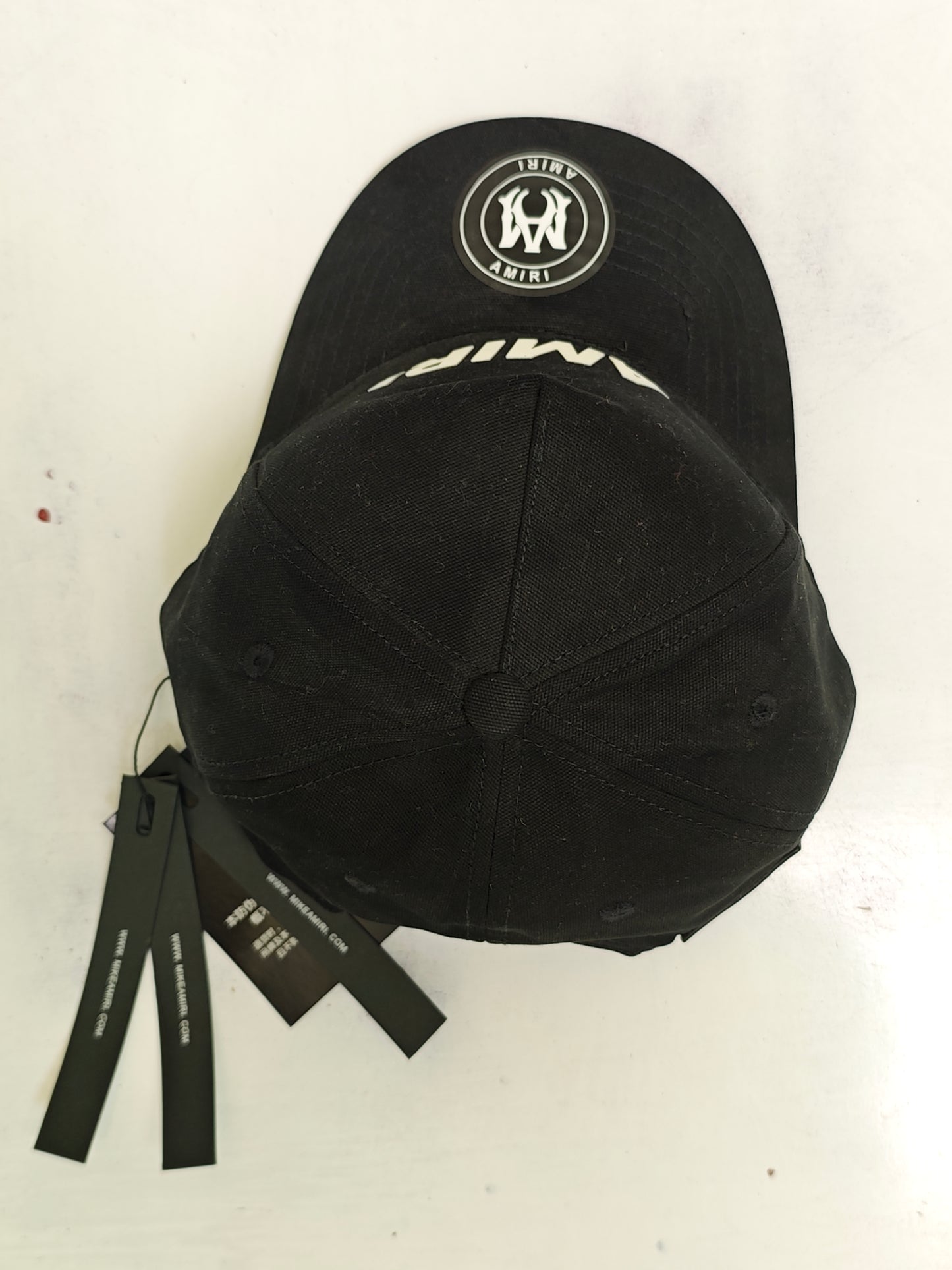 AMIRI BASEBALL BLACK WHITE