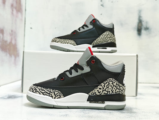 RETRO 3 R3 BLACK CEMENT