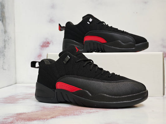 JRDN R12 RETRO 12 BLACK ORANGE