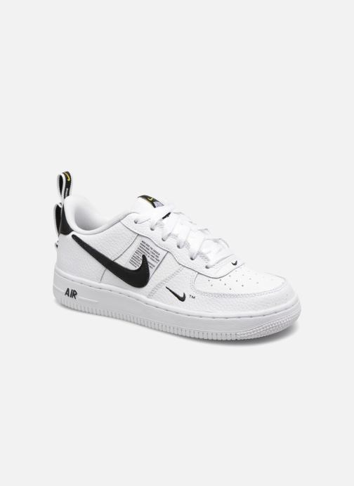 NKE AIR FORCE ONE LV8 UTILITY WHITE-BLACK – tetetenis