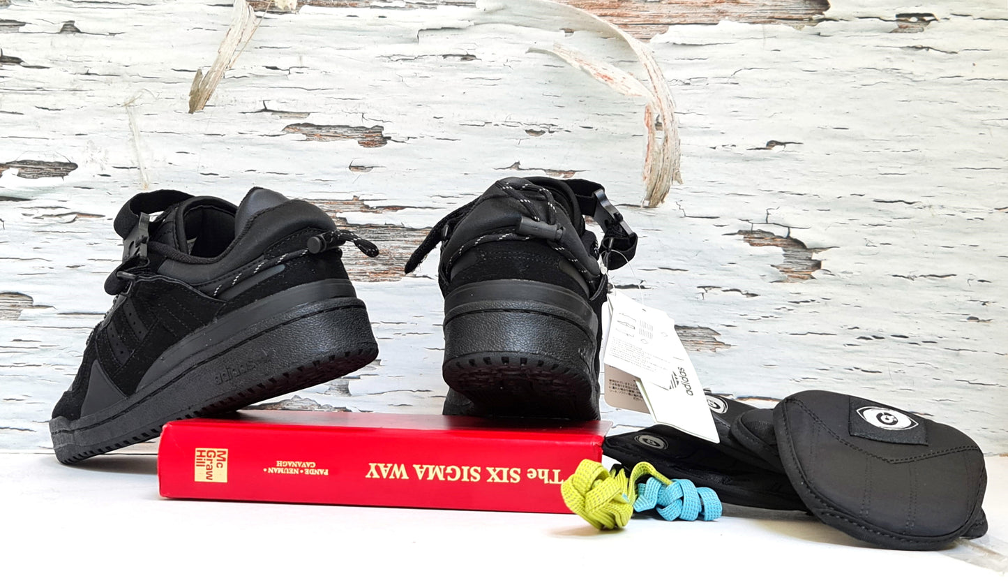 ADDS FORUM LOW BAD BUNNY TRIPLE BLACK