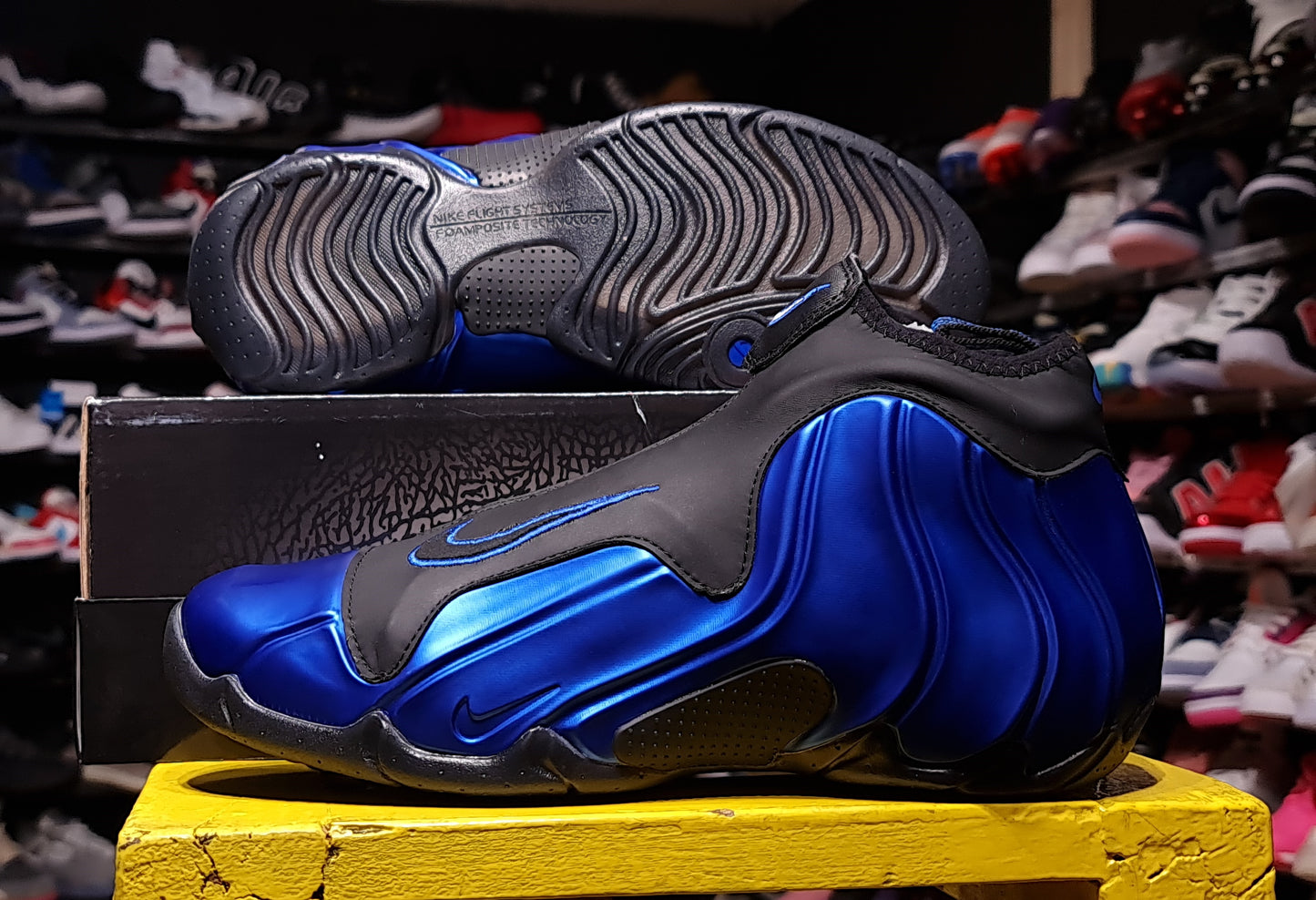 NKE FLIGHPOSITE ROYAL BLUE