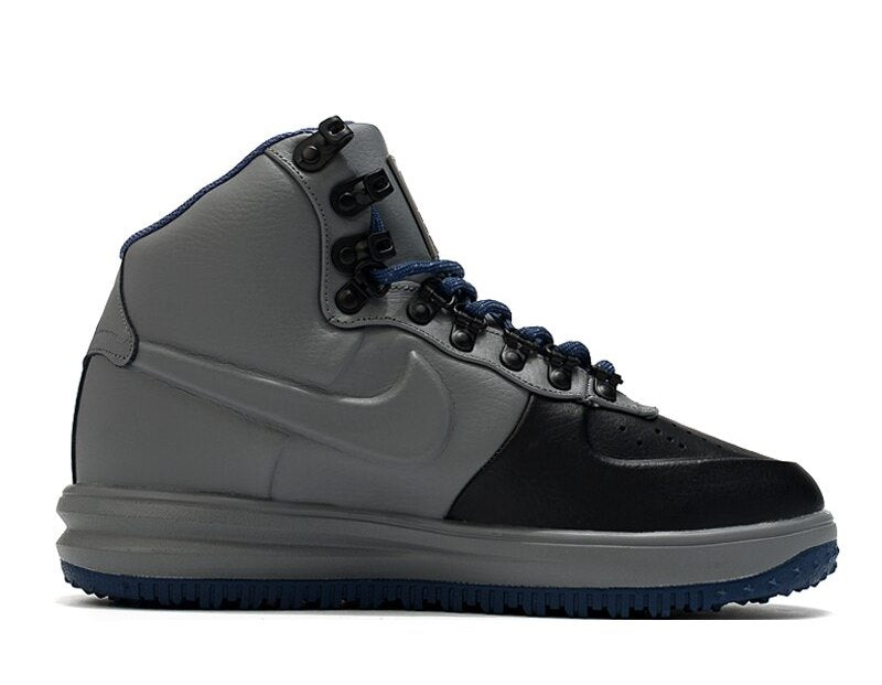 NKE LUNAR FORCE 1 DUCKBOOT GREY & BLACK