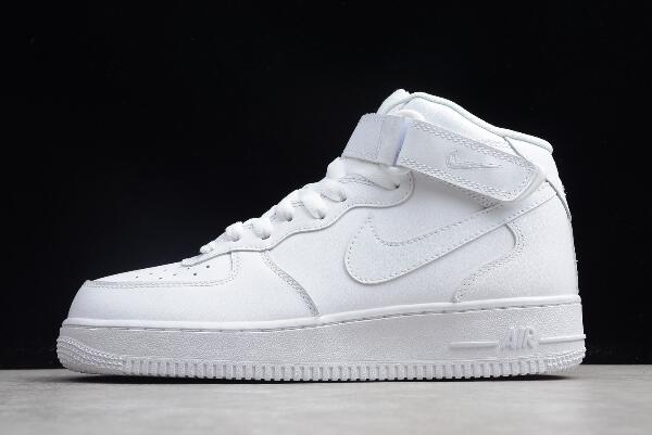 NKE AIR FORCE ONE MID WHITE – tetetenis