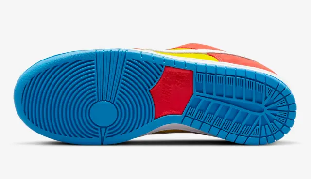 NKE SB DUNK LOW BART SIMPSON