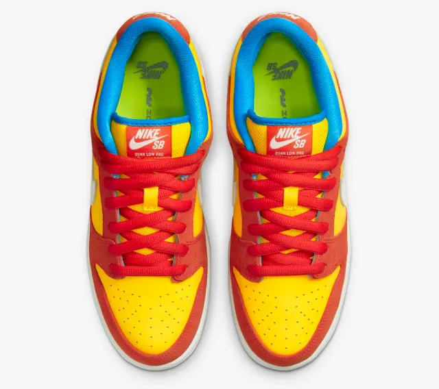 NKE SB DUNK LOW BART SIMPSON
