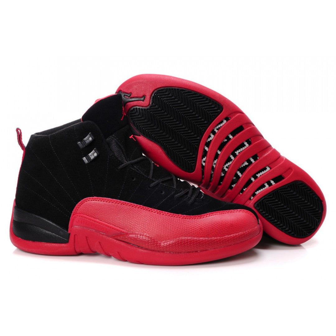 JRDN RETRO 12 FLU GAME BLACK RED
