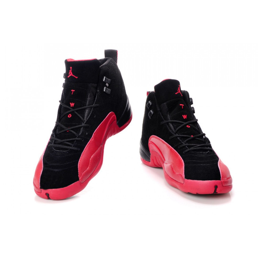 JRDN RETRO 12 FLU GAME BLACK RED