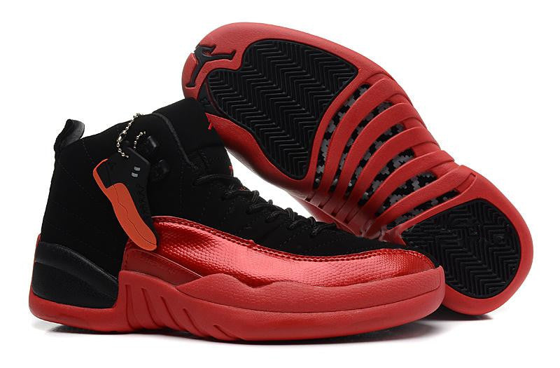 JRDN RETRO 12 FLU GAME BLACK RED