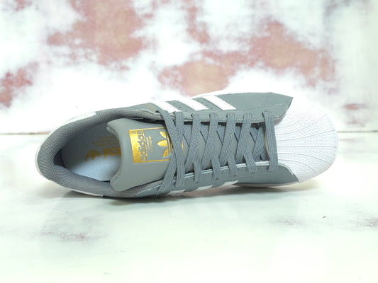 ADDS SUPERSTAR CONCHA GRIS PIEL