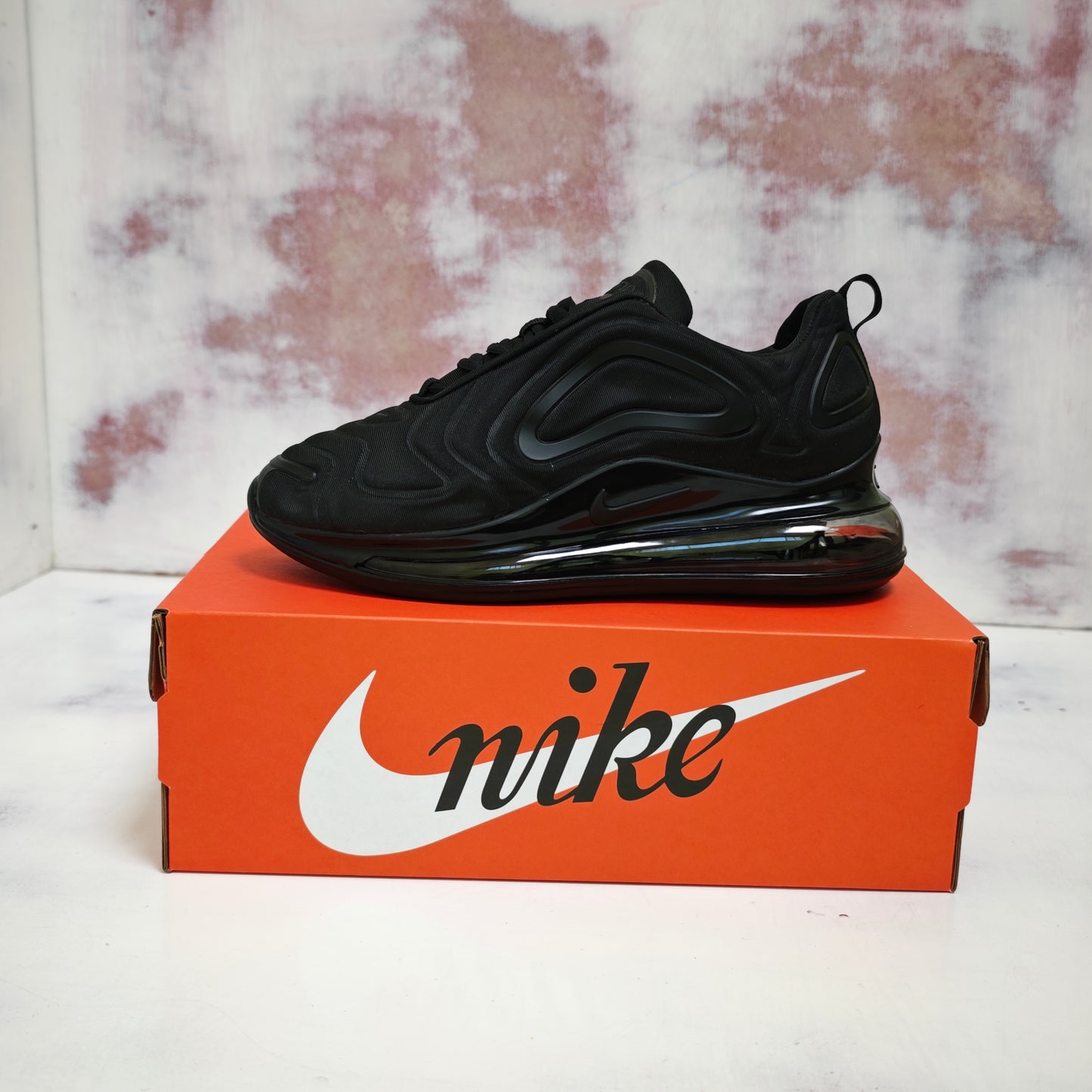 NKE AIRMAX 720 BLACK NYLON