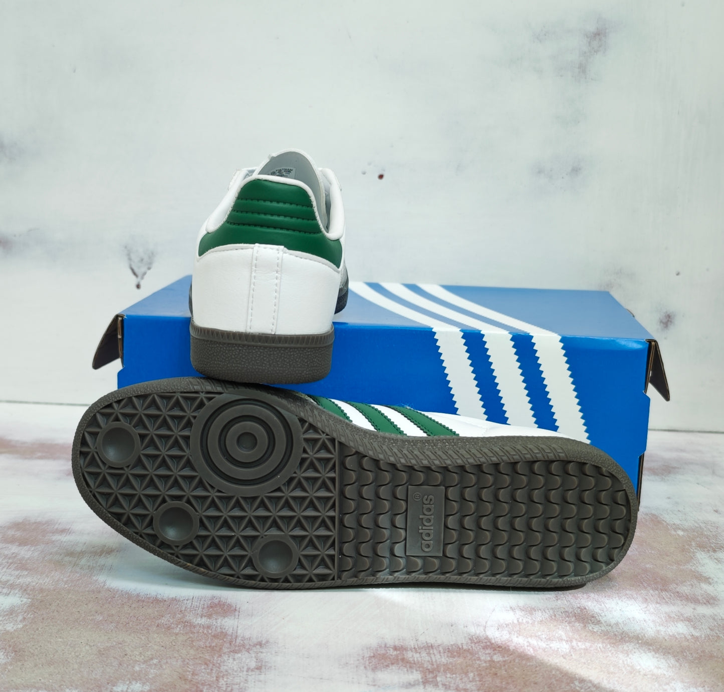 ADDS SAMBA CLASSIC WHITE GREEN