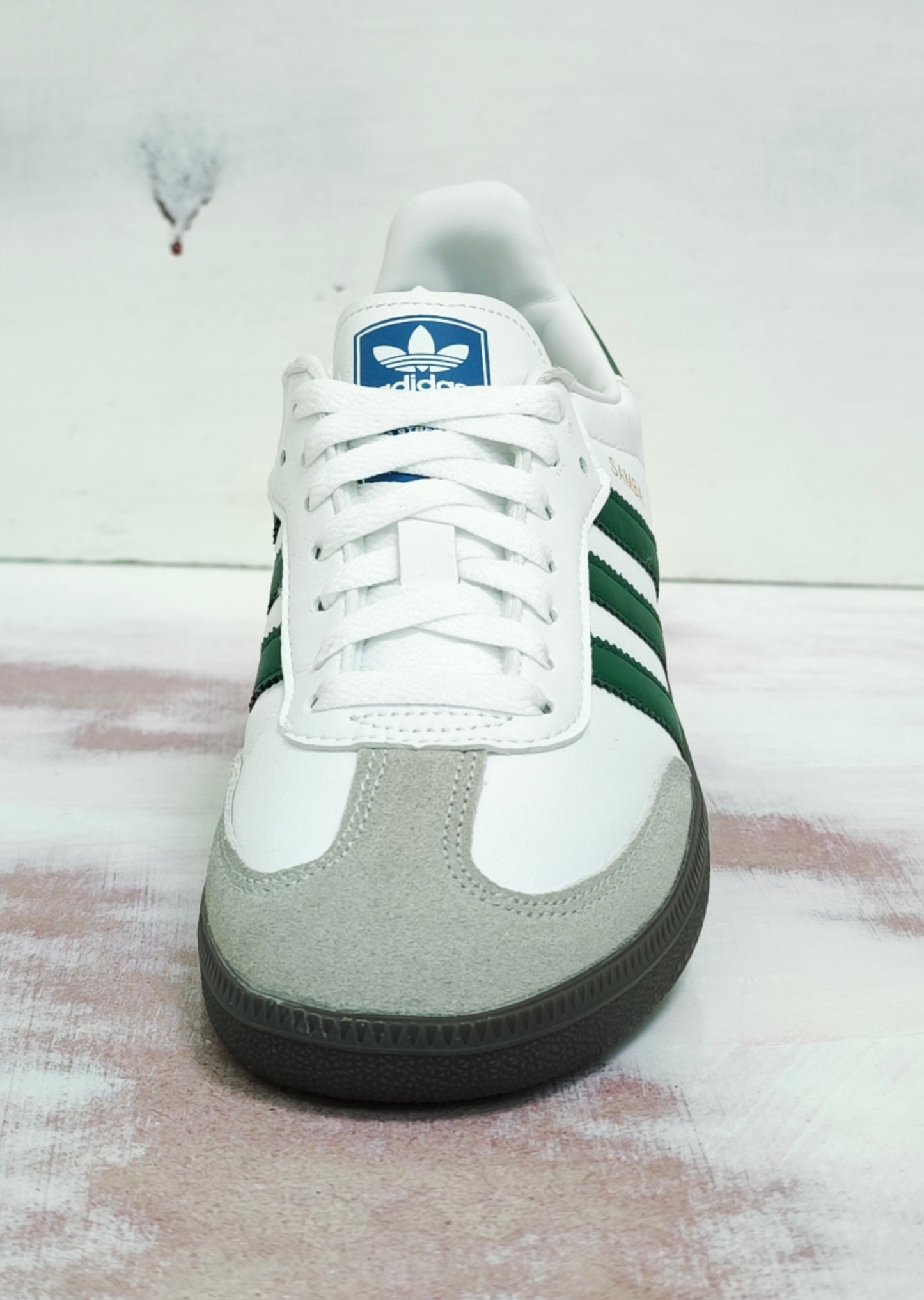 ADDS SAMBA CLASSIC WHITE GREEN