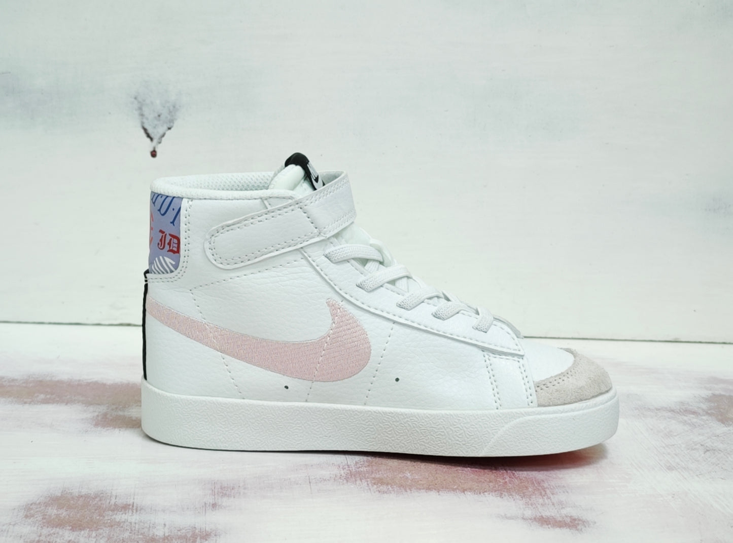 NKE BLAZER 77 MID KIDS WHITE