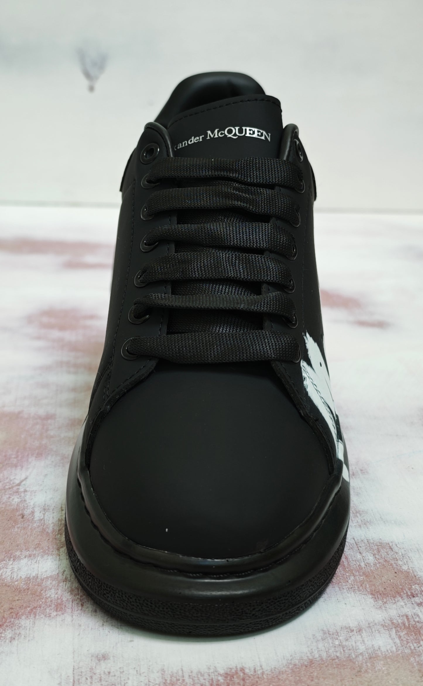 ALEXANDERR MC QUEEN GRAFITTI BLACK