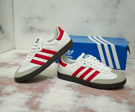 ADDS SAMBA OG WHITE RED