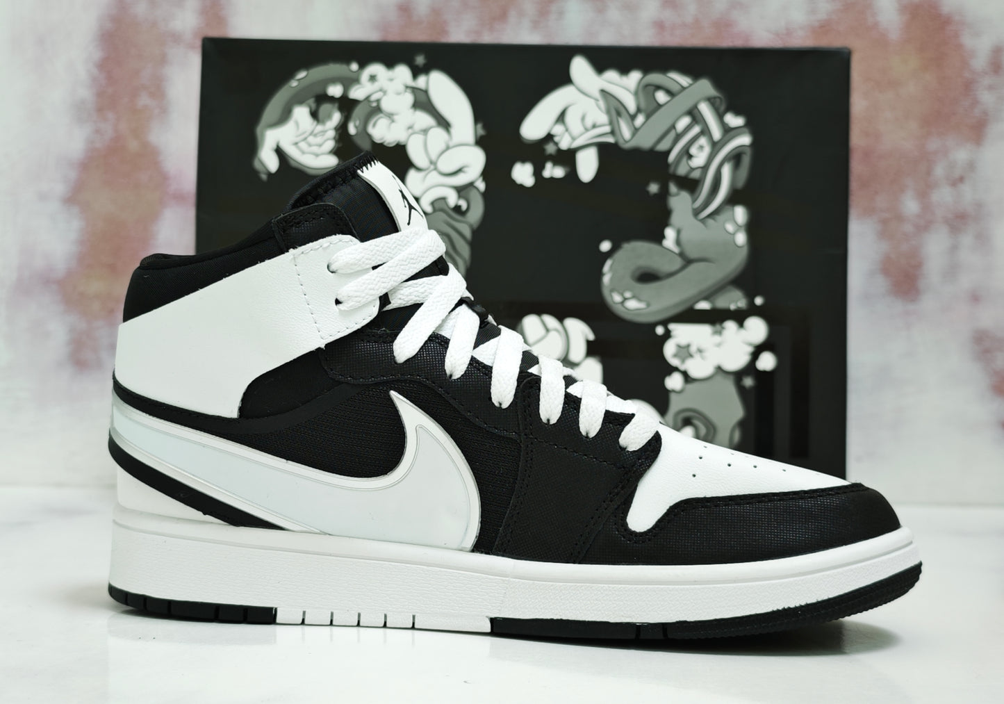 JRDN RETRO 1 EASY FIT PANDA R1