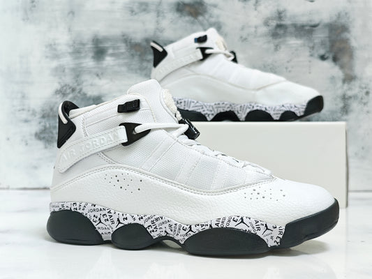 JRDN RETRO SEIS ANILLOS  HALL OF FAME WHITE